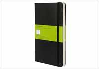 Moleskine Classic Notebook, Large, Plain, Black, Hard Cover (5 x 8.25) (Classic Notebooks) [ハードカバー]